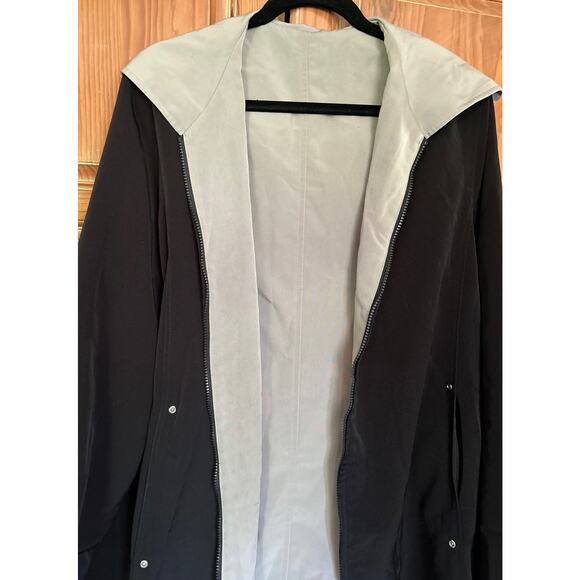 Fleet Street Reversible Hooded Water Repellent Coat-L Outdoor Chore Fishing - Picture 1 of 8